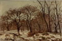 Pissarro, Camille - Chestnut Orchard in Winter